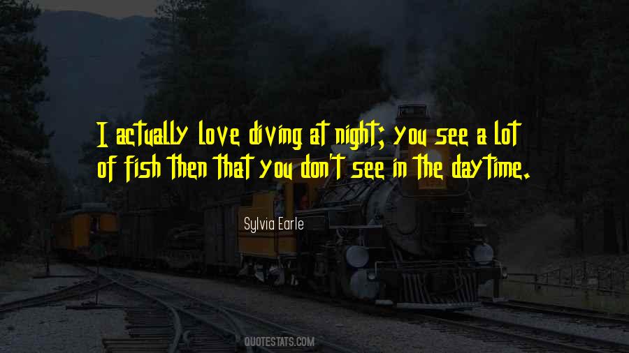 Night Diving Quotes #981165