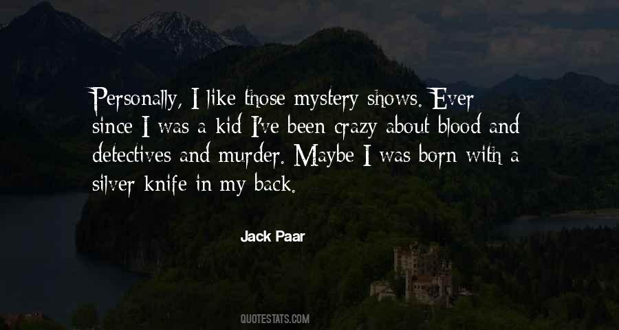 Mystery Murder Quotes #231767
