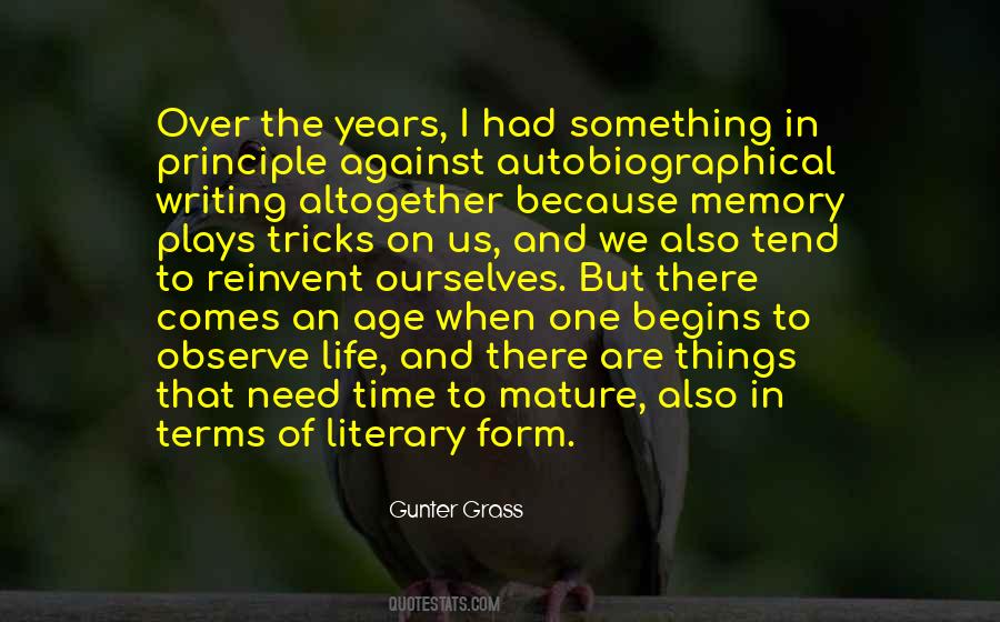 Quotes About Memory And Time #503979