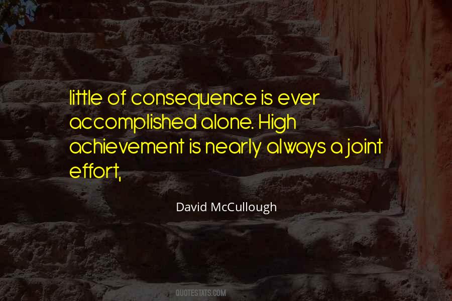 Quotes About Joint Effort #1279045