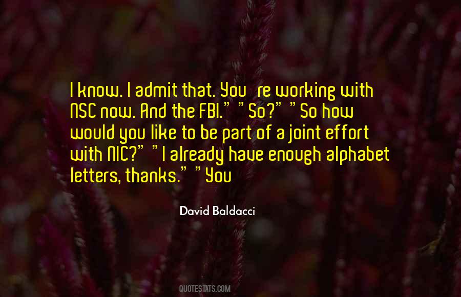 Quotes About Joint Effort #1387959