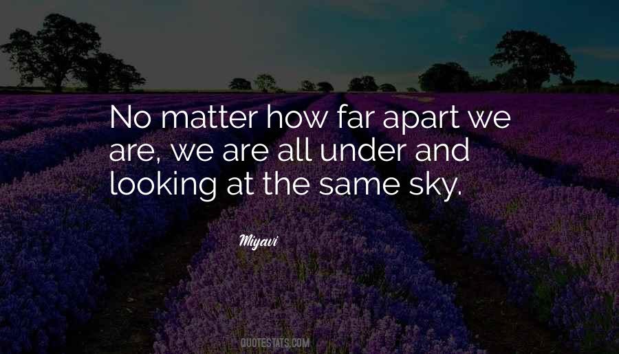 Under Sky Quotes #233019