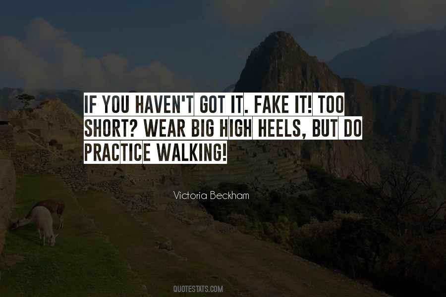 Walking In Heels Quotes #647280