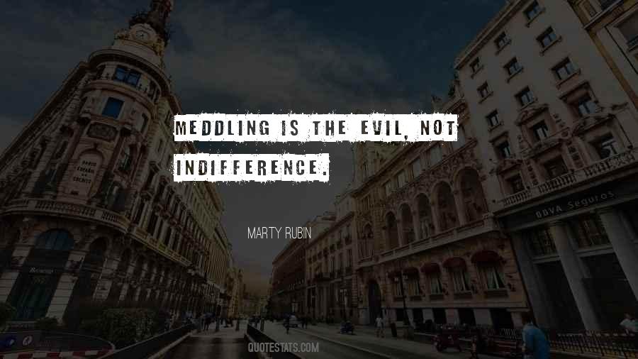 Quotes About Indifference To Evil #267696