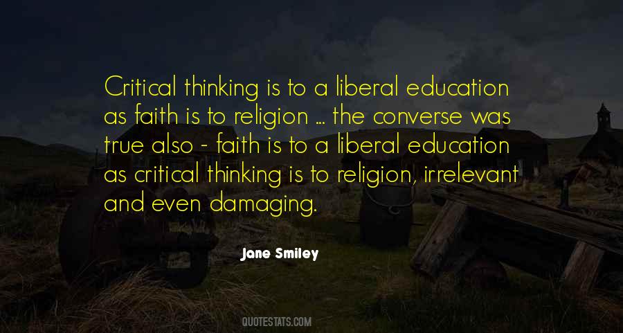 Quotes About Liberal Education #1812133