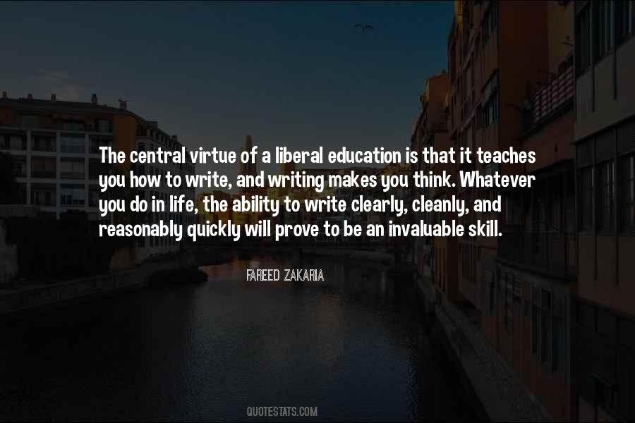 Quotes About Liberal Education #196196