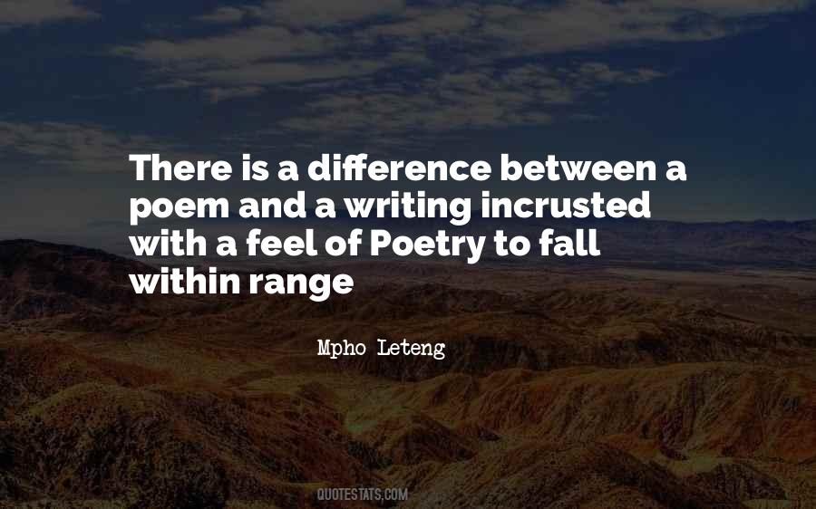 Fall Poetry Quotes #980594
