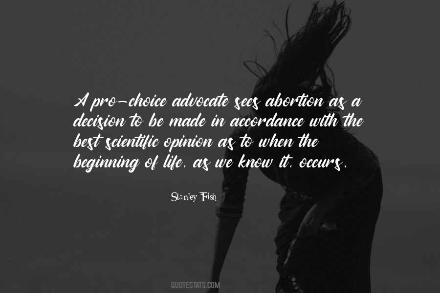 Pro Life Or Pro Choice Quotes #1551660