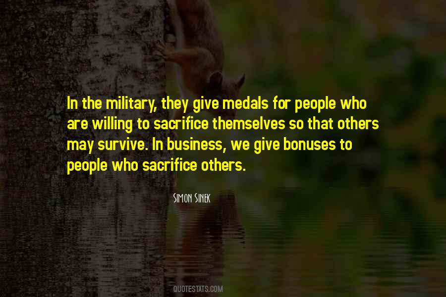 Quotes About Sacrifice Military #740470