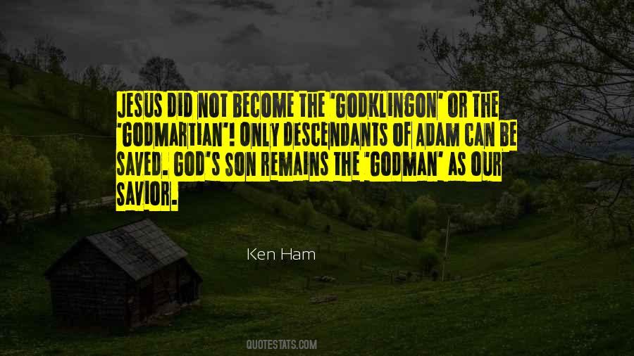 God S Son Quotes #1417989