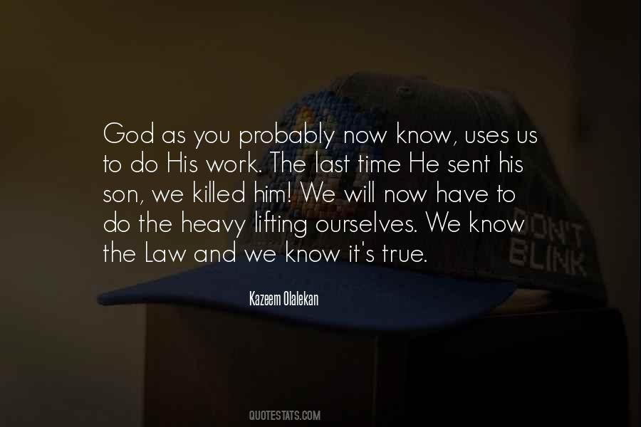 God S Son Quotes #549604