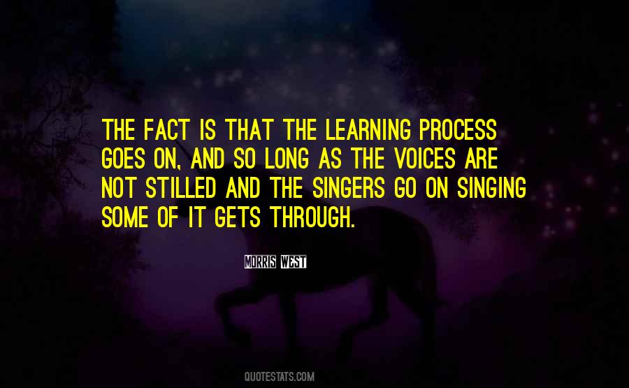 Quotes About Singing Voices #1719897