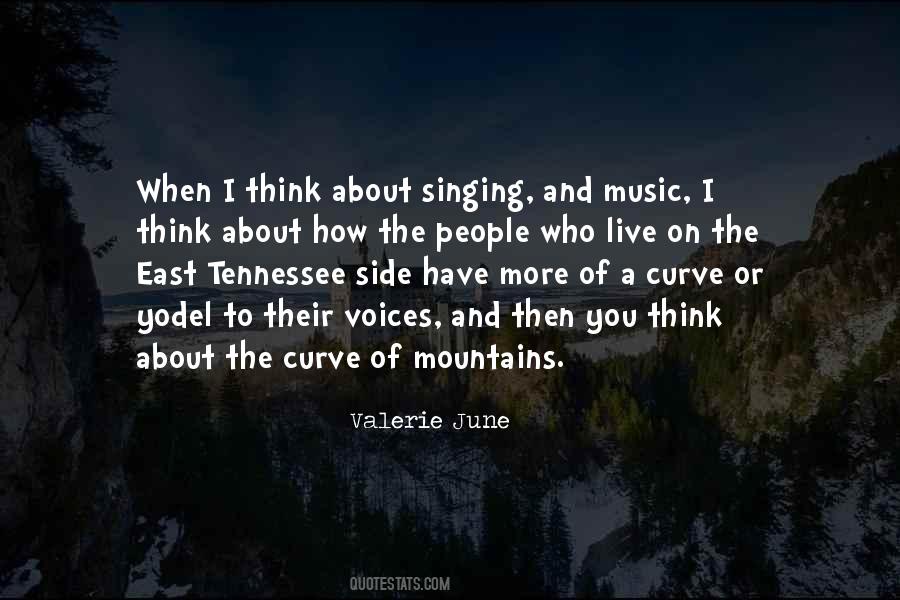 Quotes About Singing Voices #863534