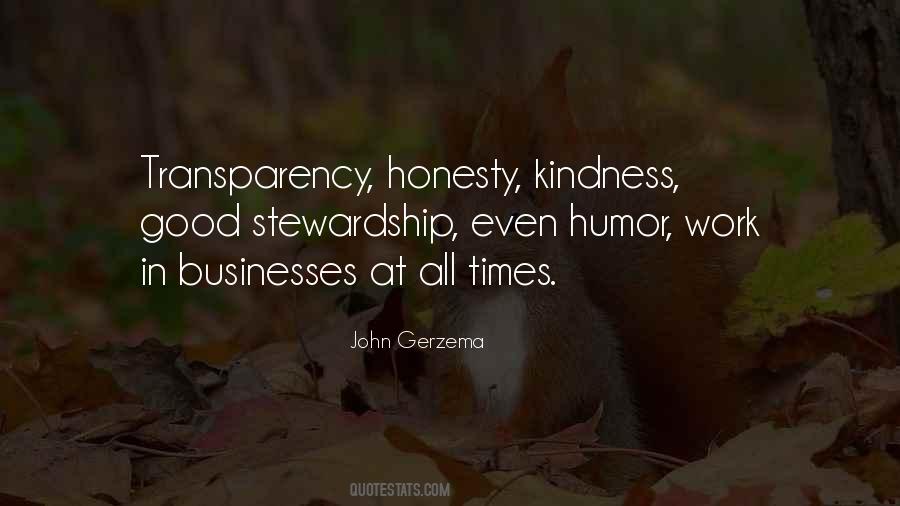 Quotes About Honesty And Transparency #1328631