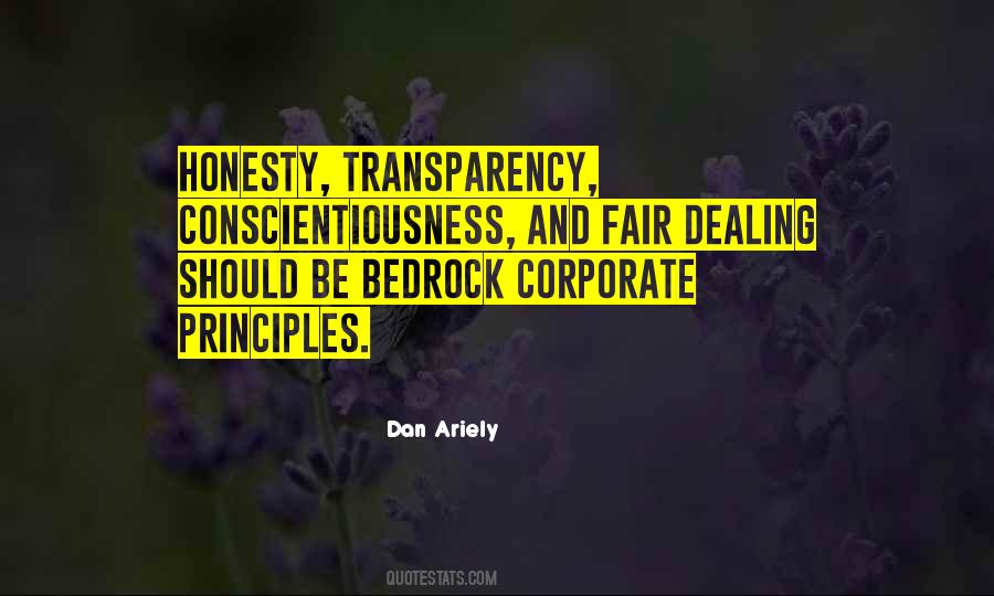 Quotes About Honesty And Transparency #1525482