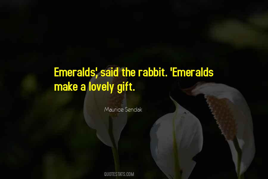 Quotes About Emeralds #1153948
