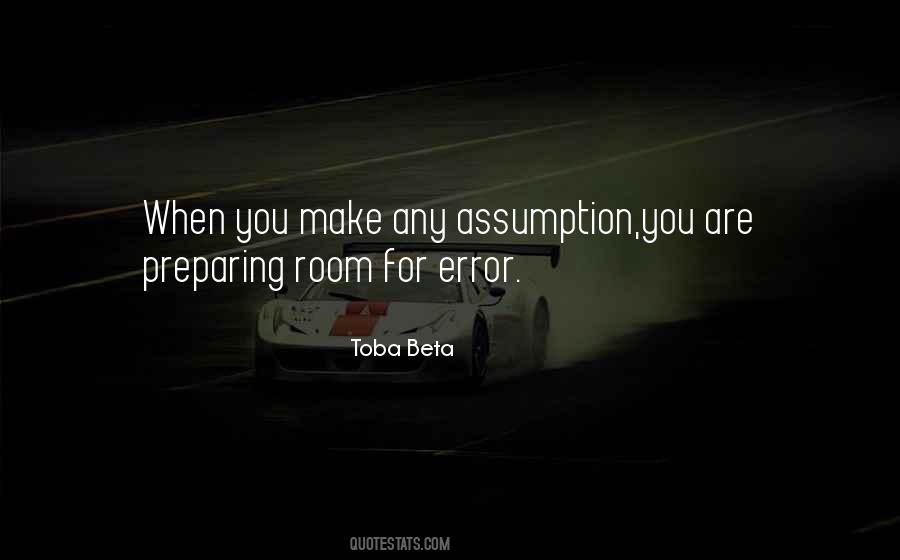 No Room For Error Quotes #671331