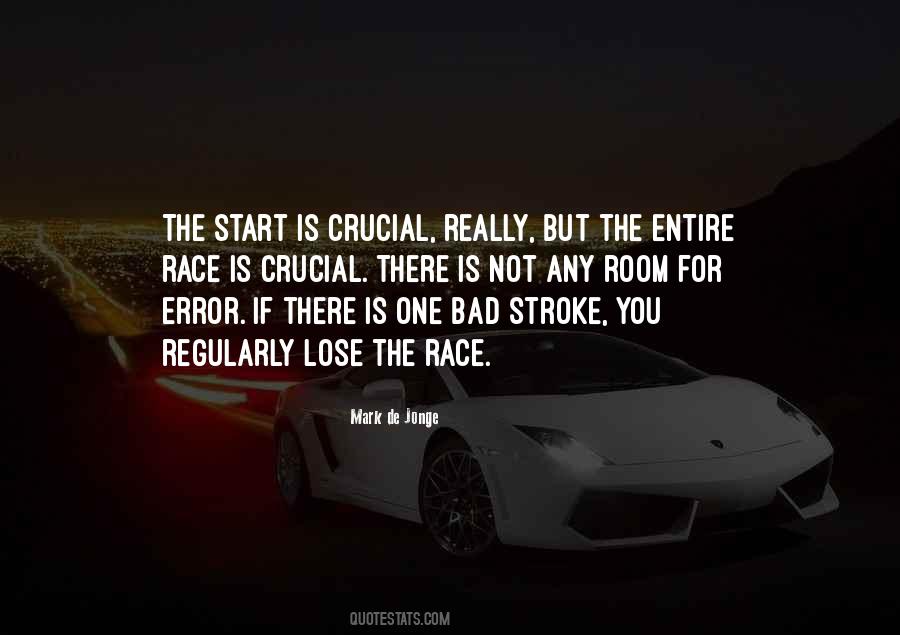 No Room For Error Quotes #716063