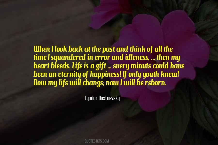 Only Time You Should Look Back Quotes #252541