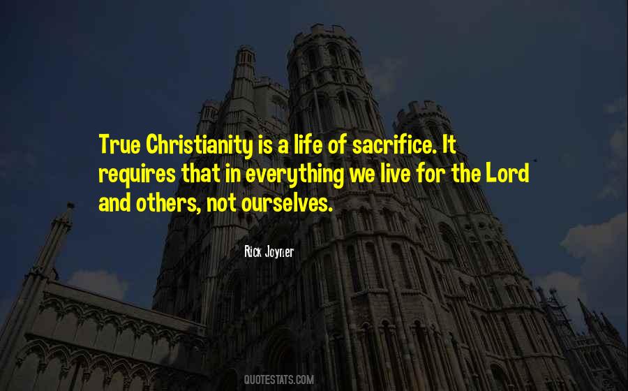 Quotes About Sacrifice In Life #124051