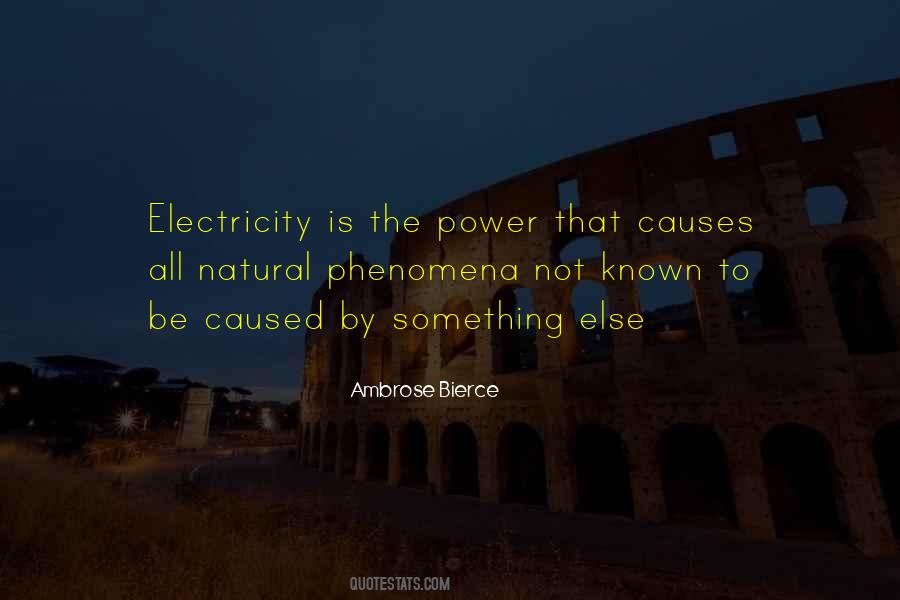 Quotes About Electricity #1274686