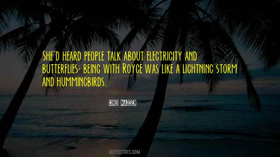 Quotes About Electricity #1404736