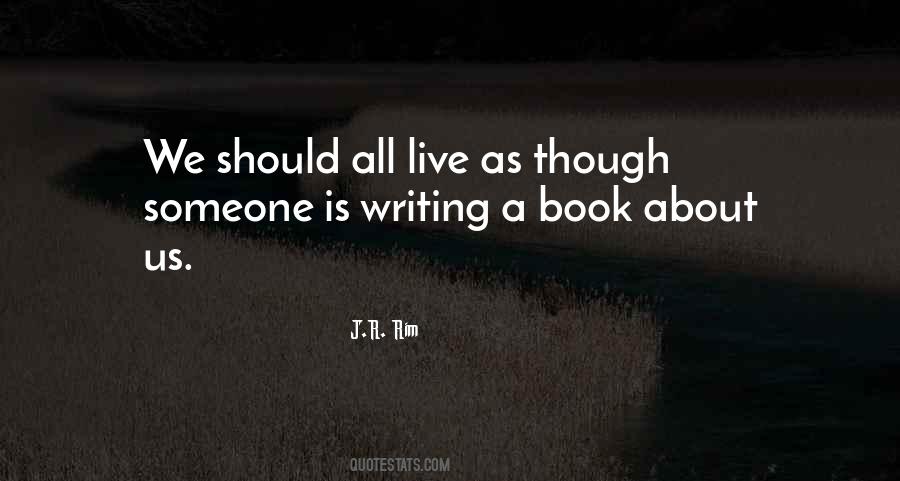 On Writing A Book Quotes #107128