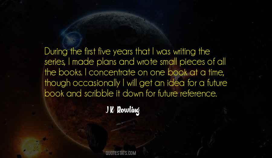 On Writing A Book Quotes #117543