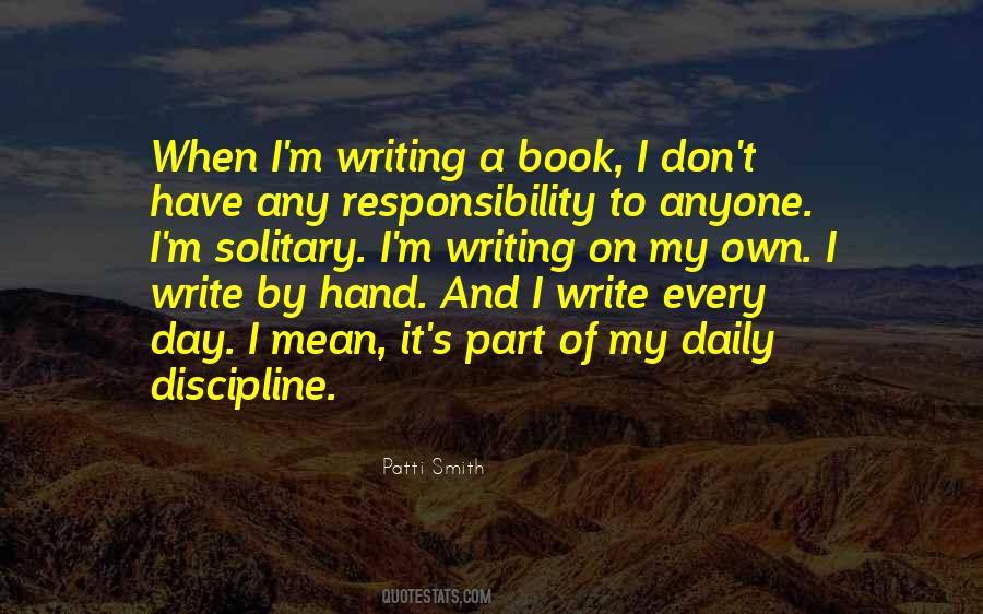 On Writing A Book Quotes #13777