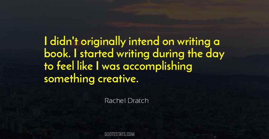 On Writing A Book Quotes #1821577