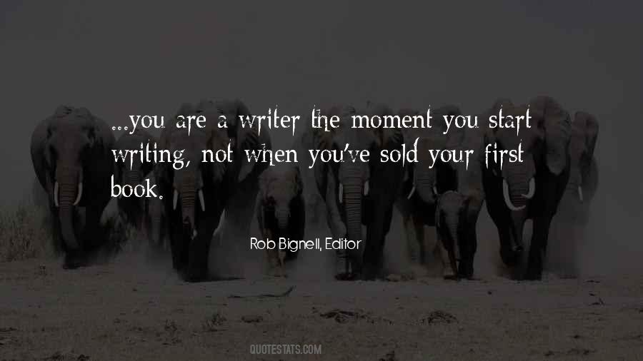 On Writing A Book Quotes #266856