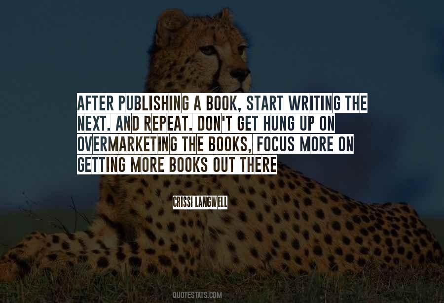 On Writing A Book Quotes #608034