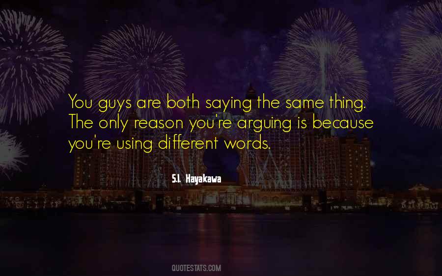 Quotes About Using Words #175595