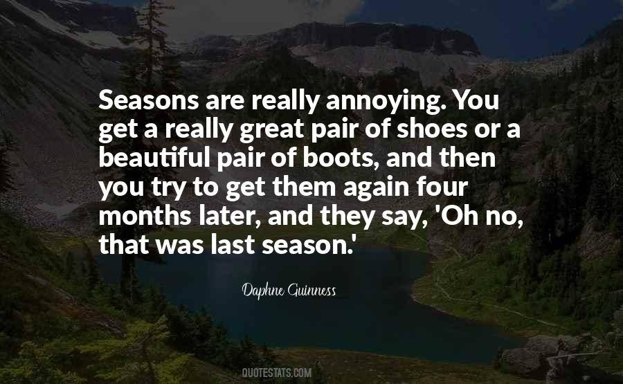 Quotes About All Four Seasons #1430162