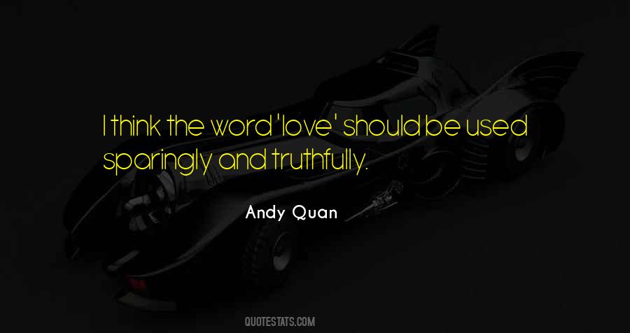 Quotes About The Word Love #1536777