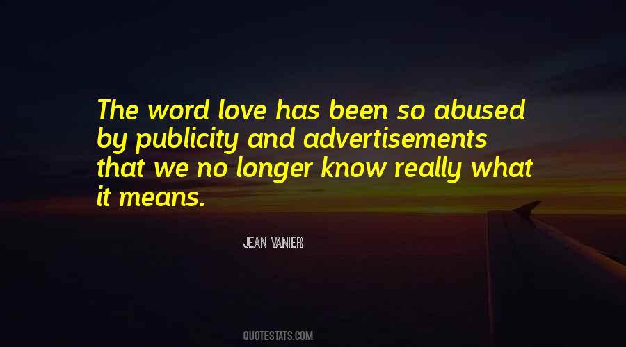 Quotes About The Word Love #368411