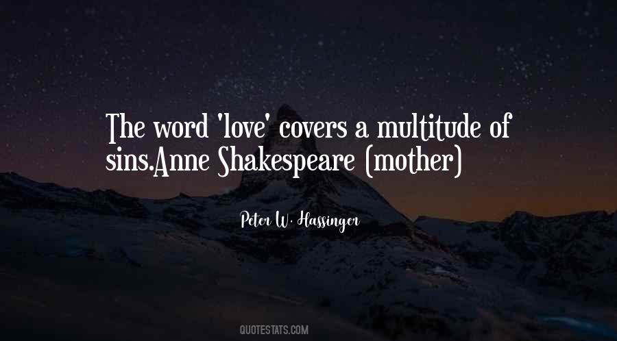 Quotes About The Word Love #437930