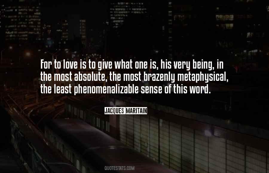 Quotes About The Word Love #62526