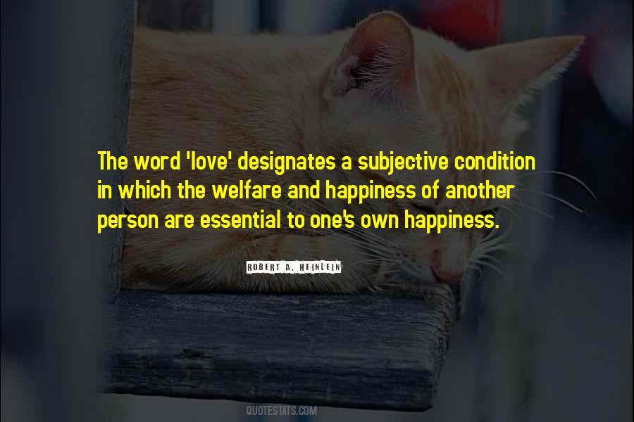 Quotes About The Word Love #801961