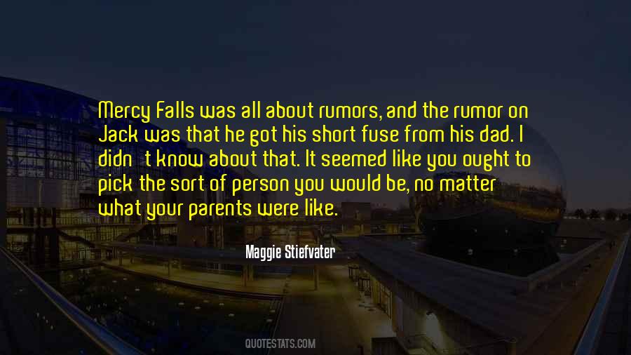 Quotes About Rumors #1152093