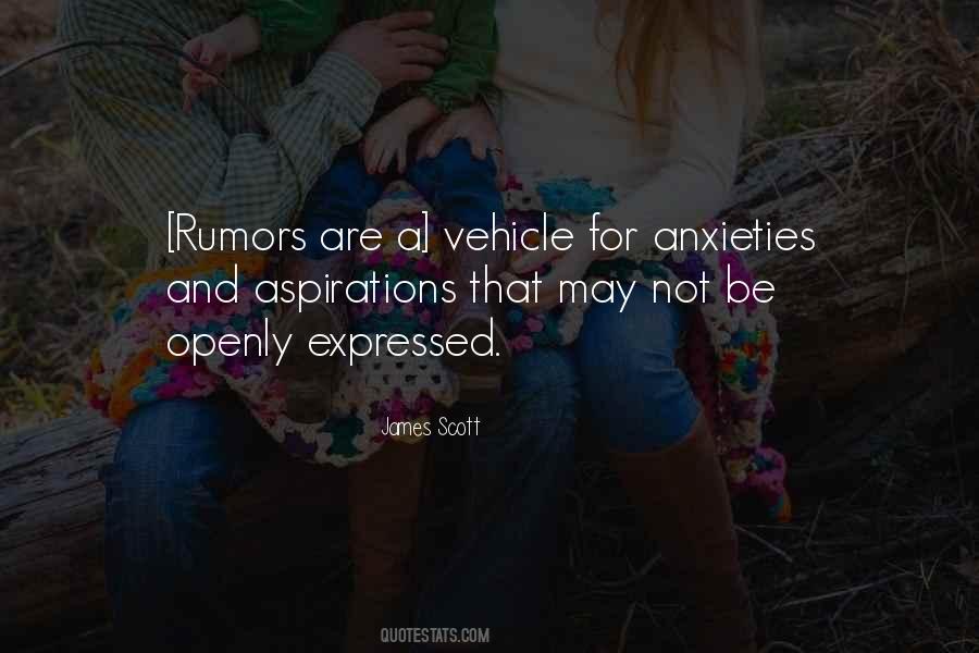 Quotes About Rumors #1203684