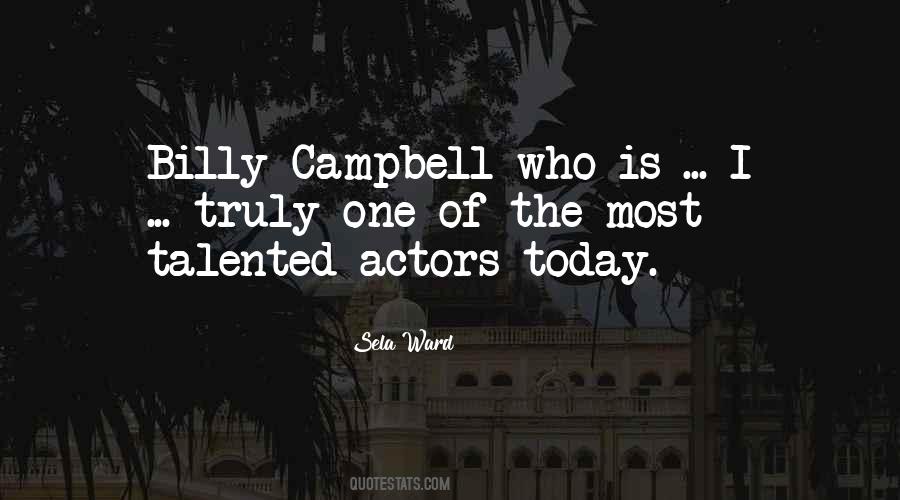 Quotes About Talented Actors #417311