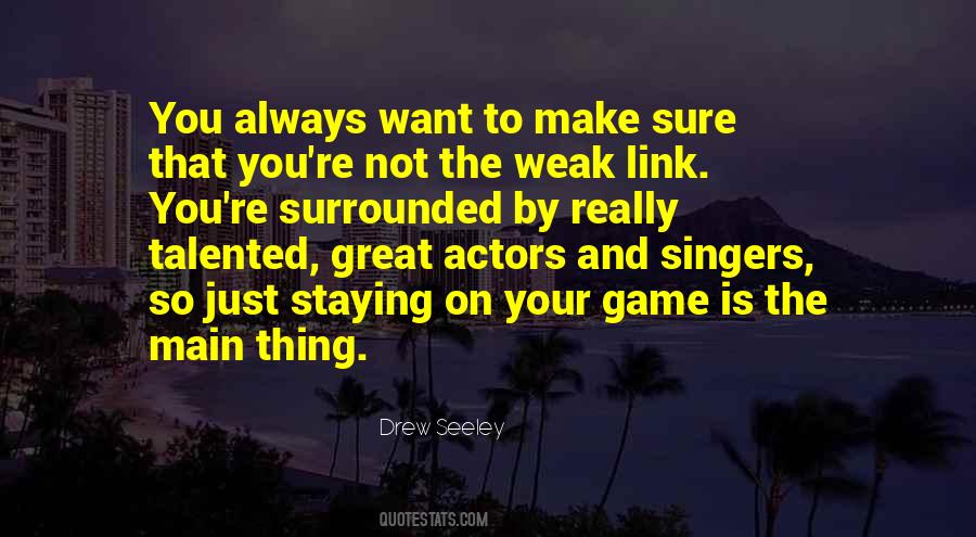 Quotes About Talented Actors #871636
