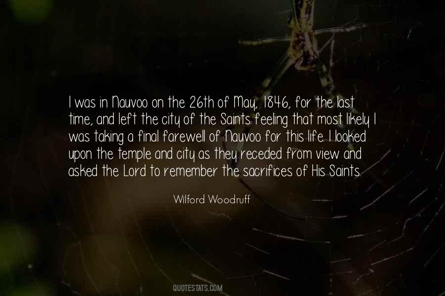 Quotes About Sacrifice For Life #571849