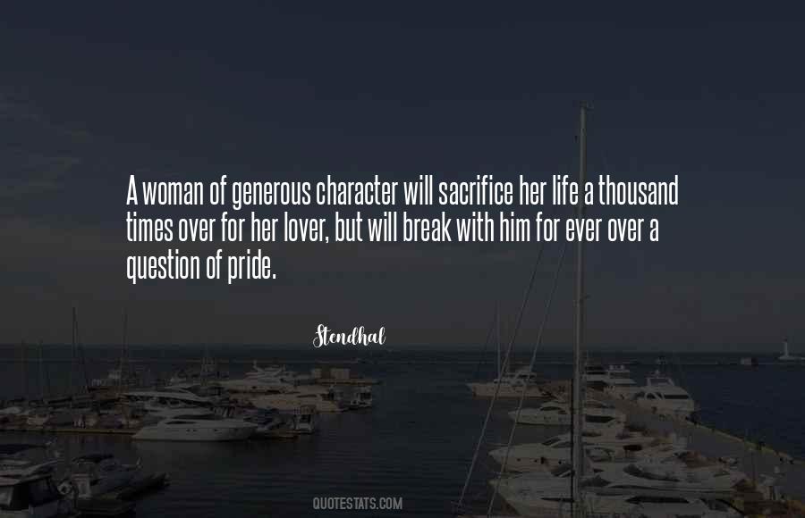 Quotes About Sacrifice For Life #940763