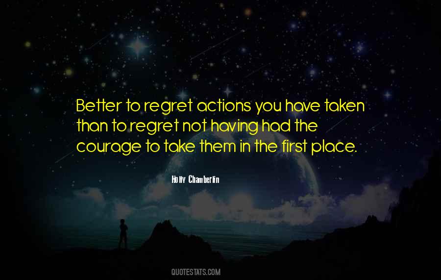 Quotes About Regret #1759833