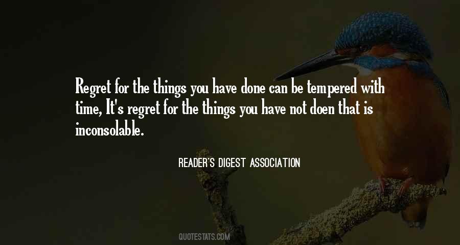 Quotes About Regret #1778144