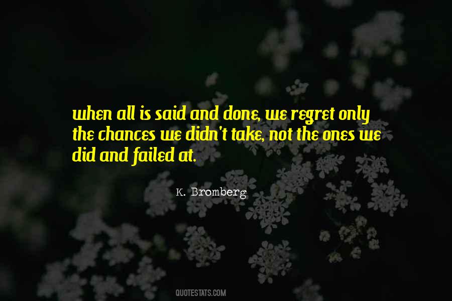 Quotes About Regret #1783869