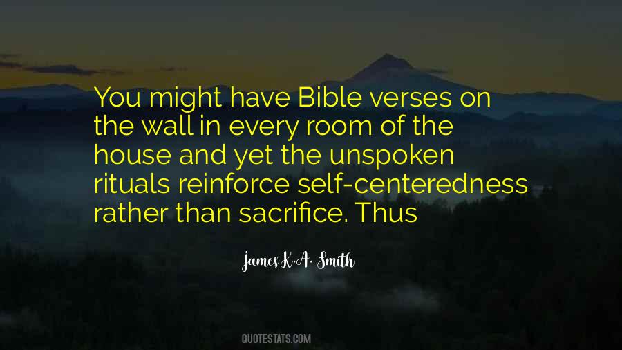 Quotes About Sacrifice Bible #1685727