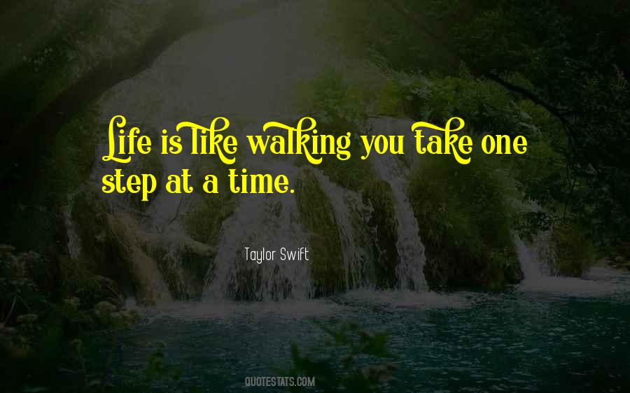 Quotes About One Step #1003623